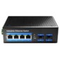 Cudy IG1004S2P switch No administrado Gigabit Ethernet (10/100/1000) Energía sobre Ethernet (PoE) Negro
