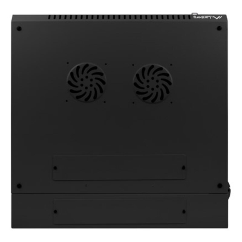 Lanberg WF02-6609-10B armario rack 9U Bastidor de pared Negro