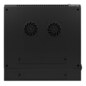 Lanberg WF02-6609-10B armario rack 9U Bastidor de pared Negro