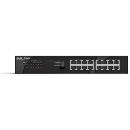 Ruijie Networks RG-ES116G switch No administrado Gigabit Ethernet (10/100/1000) Negro
