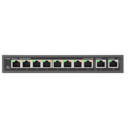 Ruijie Networks RG-ES110D-P switch No administrado Fast Ethernet (10/100) Energía sobre Ethernet (PoE) Negro
