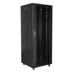 Lanberg FF01-6632-12B armario rack 32U Rack o bastidor independiente Negro