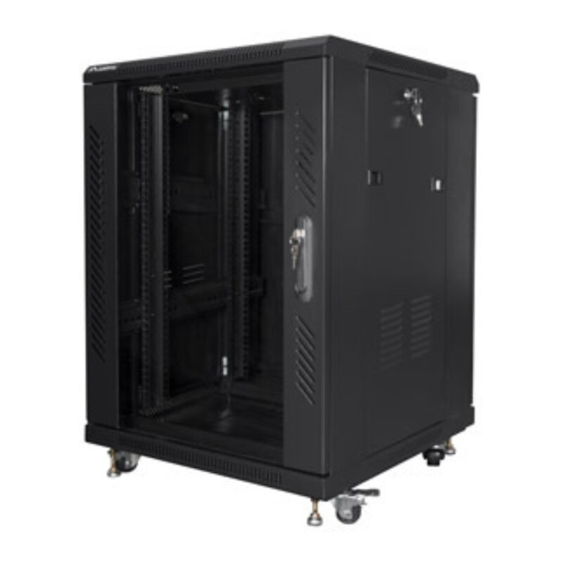 Lanberg FF01-6615-12B armario rack 15U Rack o bastidor independiente Negro