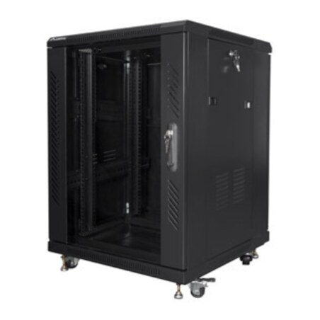 Lanberg FF01-6615-12B armario rack 15U Rack o bastidor independiente Negro