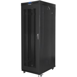 Lanberg FF01-8227-23BL armario rack 27U Rack o bastidor independiente Negro