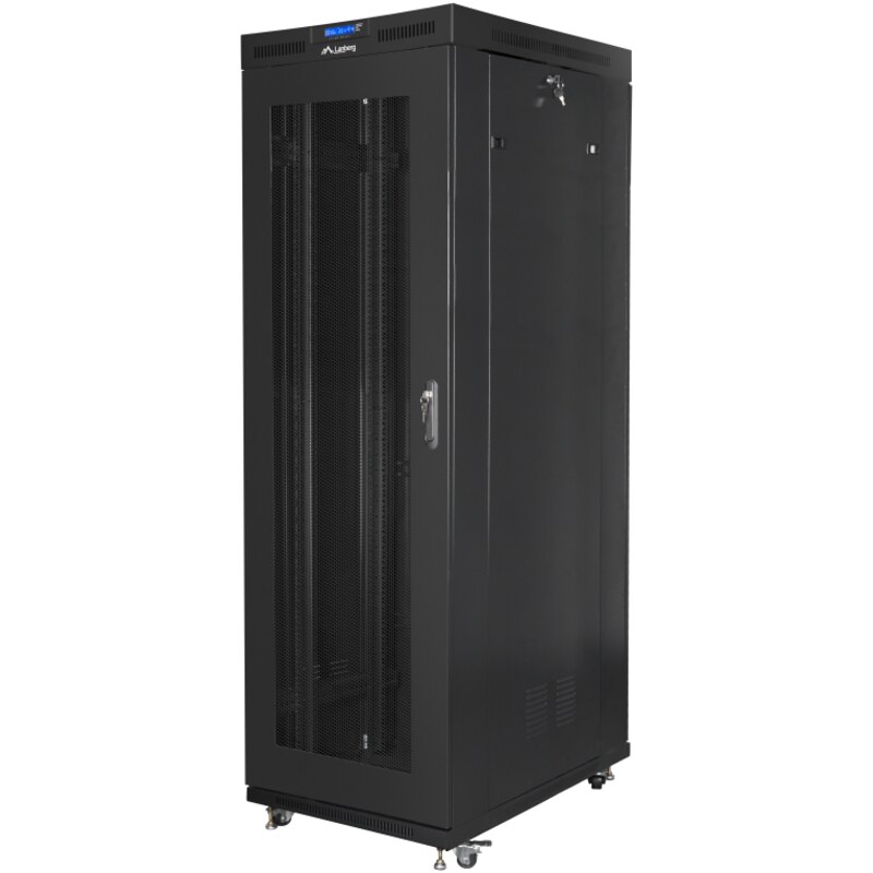 Lanberg FF01-8227-23BL armario rack 27U Rack o bastidor independiente Negro