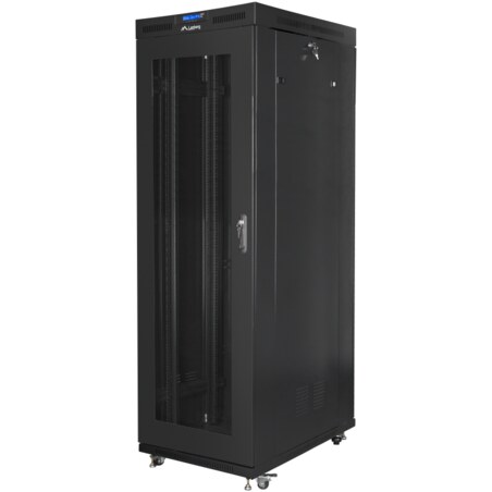 Lanberg FF01-8227-23BL armario rack 27U Rack o bastidor independiente Negro