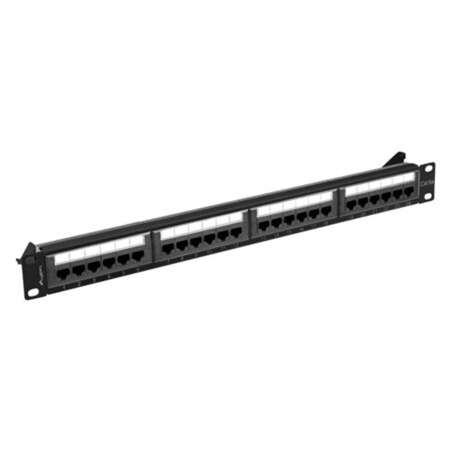 Lanberg PPUA-1024-B panel de parcheo 1U
