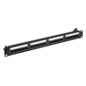 Lanberg PPUA-1024-B panel de parcheo 1U