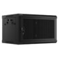 Lanberg WF01-6406-23B armario rack 6U Bastidor de pared Negro