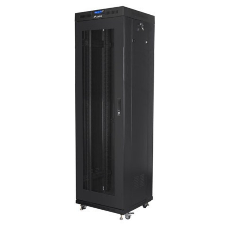 Lanberg FF01-6642-23BL armario rack 42U Rack o bastidor independiente Negro