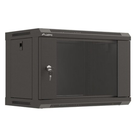 Lanberg WF03-5306-10B armario rack 6U Bastidor de pared Negro