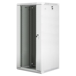 Lanberg WF01-6627-10S armario rack 27U Bastidor de pared Blanco