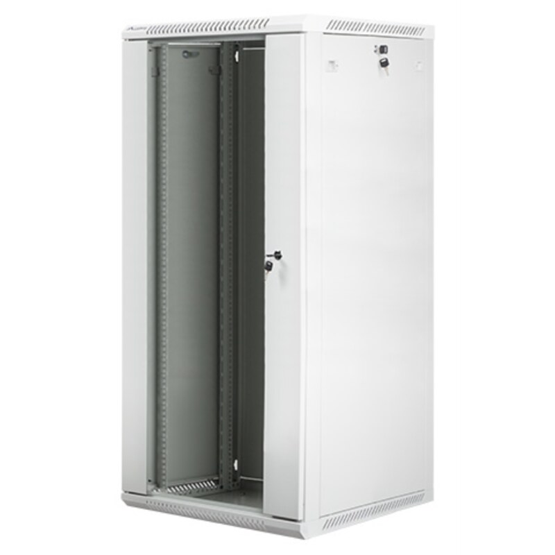 Lanberg WF01-6627-10S armario rack 27U Bastidor de pared Blanco