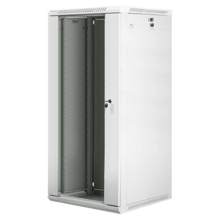 Lanberg WF01-6627-10S armario rack 27U Bastidor de pared Blanco