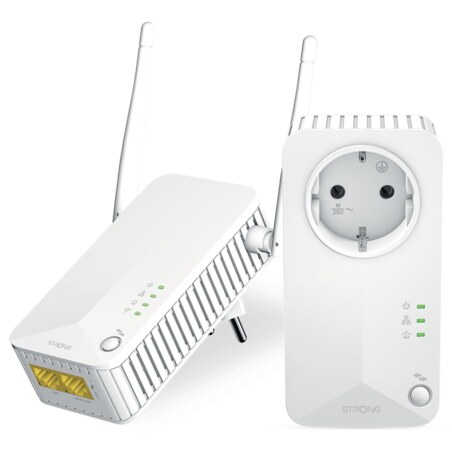 Strong Powerline Wi-Fi 600 Kit 600 Mbit/s Ethernet Wifi Blanco