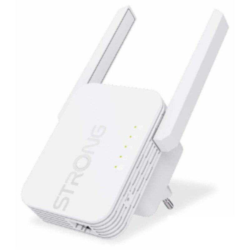 Strong 300S repetidor y transceptor Repetidor de red 300 Mbit/s Blanco