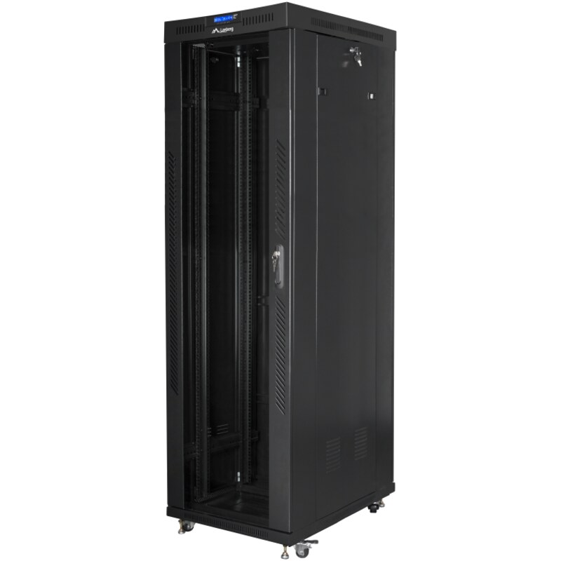Lanberg FF01-6042-12B armario rack 42U Rack o bastidor independiente Negro