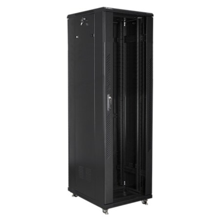 Lanberg FF01-6842-12B armario rack 42U Rack o bastidor independiente Negro