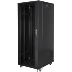 Lanberg FF01-6832-12B armario rack 32U Rack o bastidor independiente Negro