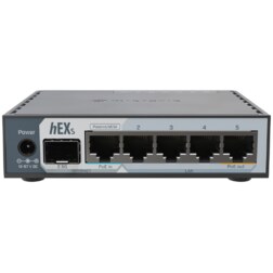 Mikrotik E60IUGS router Gigabit Ethernet Negro