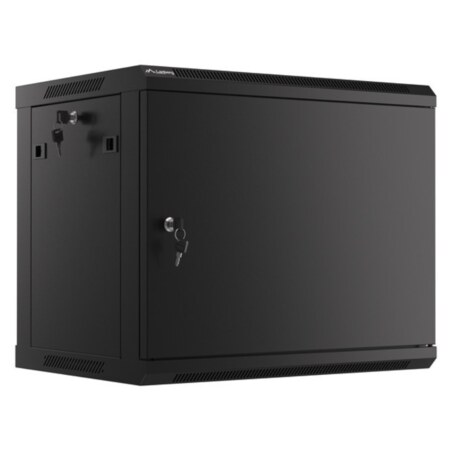 Lanberg WF01-6409-00B armario rack 9U Bastidor de pared Negro