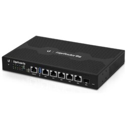Ubiquiti EdgeRouter 6P router Gigabit Ethernet Negro