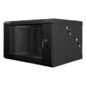 Lanberg WF02-6606-10B armario rack 6U Bastidor de pared Negro