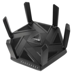 ASUS RT-AXE7800 router inalámbrico Tribanda (2.4 GHz / 5 GHz / 6 GHz) Negro