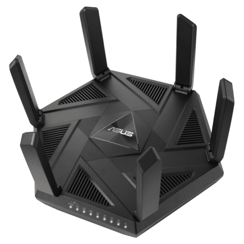 ASUS RT-AXE7800 router inalámbrico Tribanda (2.4 GHz / 5 GHz / 6 GHz) Negro