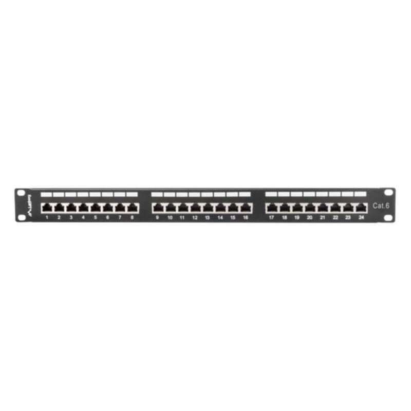 Lanberg PPS6-1024-B panel de parcheo 1U