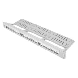 Lanberg PPKS-1124-S panel de parcheo 1U