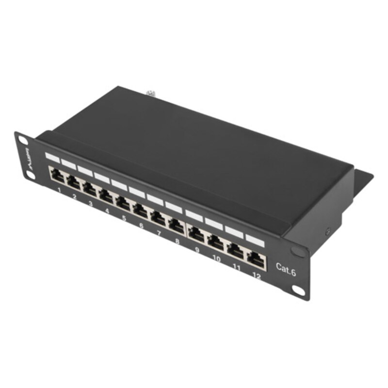 Lanberg PPF6-9012-B panel de parcheo