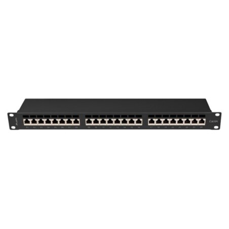 Lanberg PPSA-1024-B panel de parcheo 1U