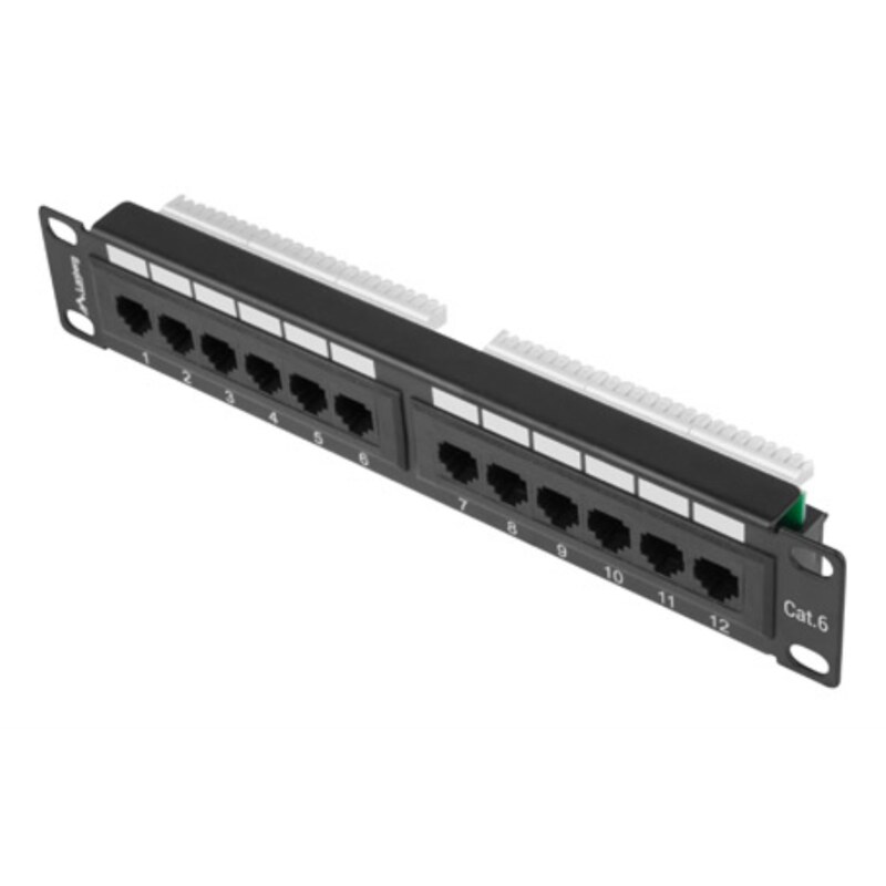 Lanberg PPU6-9012-B panel de parcheo