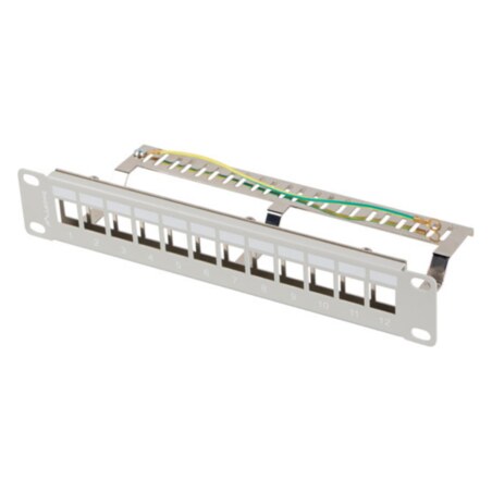 Lanberg PPKS-9212-S panel de parcheo 1U