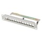 Lanberg PPKS-9212-S panel de parcheo 1U