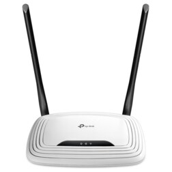 TP-Link TL-WR841N router inalámbrico Ethernet rápido Banda única (2,4 GHz) Negro, Blanco