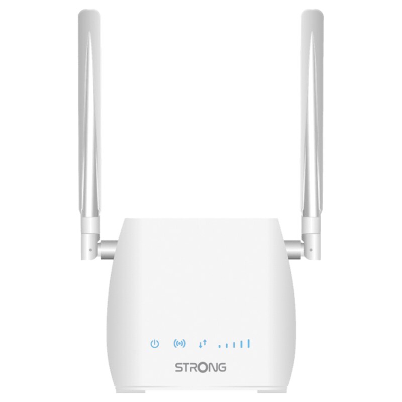 Strong 300M router inalámbrico Ethernet rápido Banda única (2,4 GHz) 4G Blanco