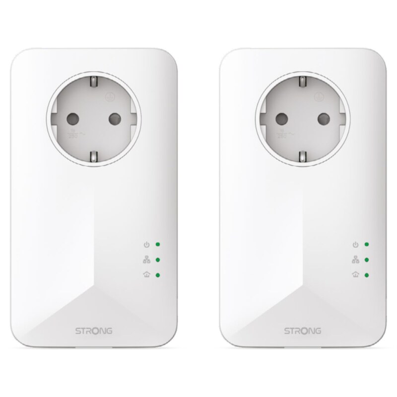 Strong PowerLine 1000 Kit 1000 Mbit/s Ethernet Blanco 2 pieza(s)