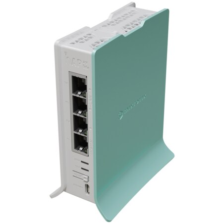Mikrotik hAP router inalámbrico Gigabit Ethernet Banda única (2,4 GHz) Verde, Blanco