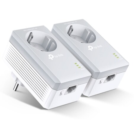 TP-Link TL-PA4010P KIT V5 adaptador de red PowerLine 600 Mbit/s Ethernet Blanco 2 pieza(s)