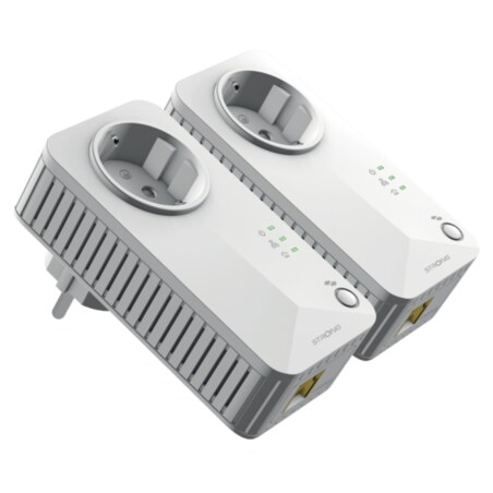 Strong Powerline 600S Duo 600 Mbit/s Ethernet Blanco 1 pieza(s)