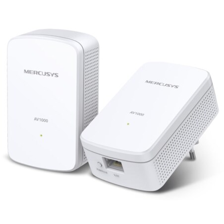 Mercusys MP500 KIT adaptador de red PowerLine 1000 Mbit/s Ethernet Blanco 2 pieza(s)
