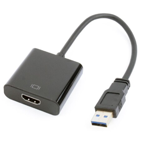 Gembird A-USB3-HDMI-02 Adaptador gráfico USB 1920 x 1080 Pixeles Negro