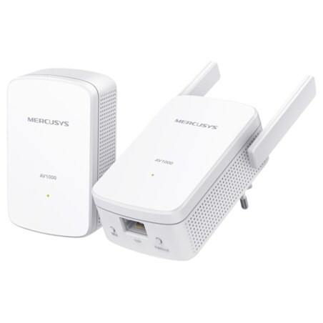 Mercusys MP510 KIT adaptador de red PowerLine 1000 Mbit/s Ethernet Wifi Blanco 2 pieza(s)