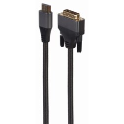 Gembird CC-HDMI-DVI-4K-6 adaptador de cable de vídeo 1,8 m HDMI tipo A (Estándar) Negro