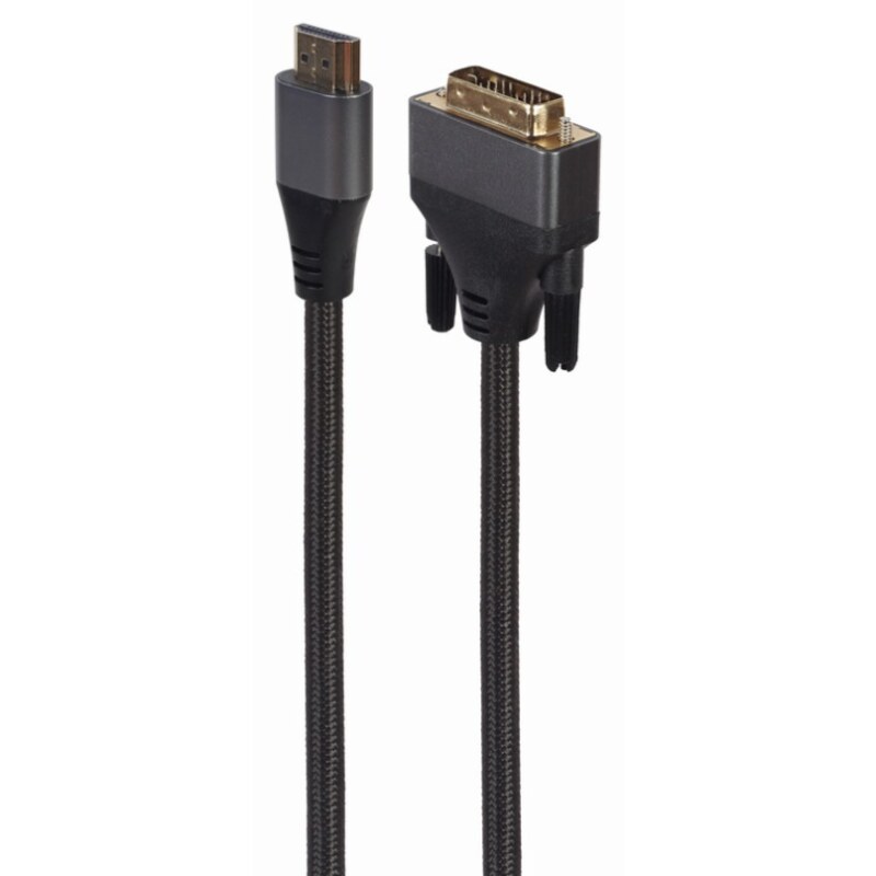 Gembird CC-HDMI-DVI-4K-6 adaptador de cable de vídeo 1,8 m HDMI tipo A (Estándar) Negro