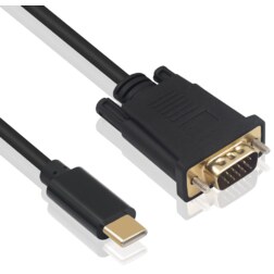 Ewent EC1052 adaptador de cable de vídeo 1,8 m USB Tipo C VGA (D-Sub)