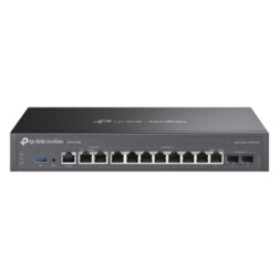 TP-Link Omada ER7412-M2 router 2.5 Gigabit Ethernet, Gigabit Ethernet Negro